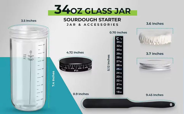 24oz Sourdough Fermentation Jar
