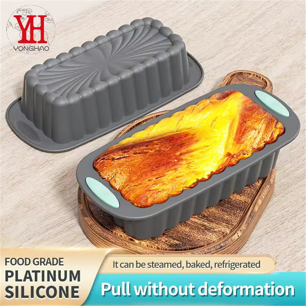 Silicone Cake & Toast Mold, Heat-Resistant