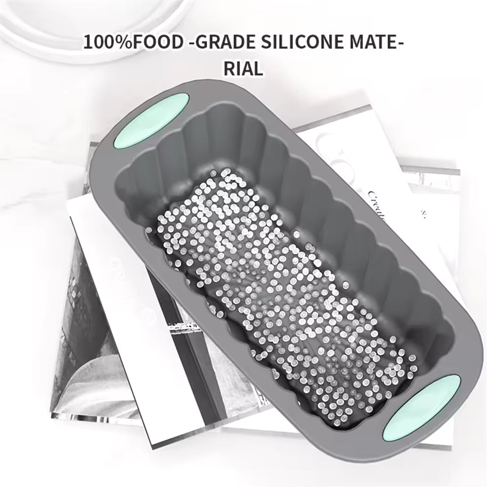 Silicone Cake & Toast Mold, Heat-Resistant